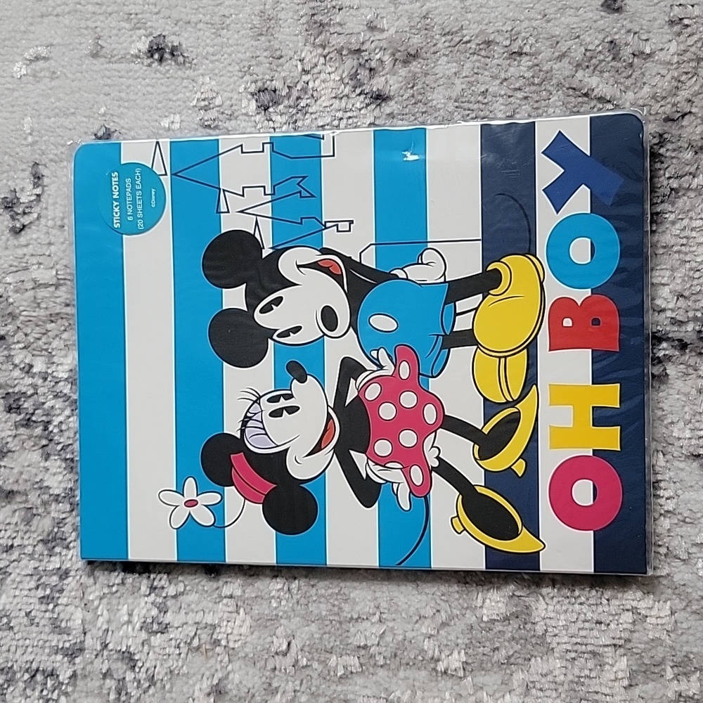 Disney Mickey Minnie Sticky Notes Set